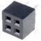 Conector 4 pini, seria {{Serie conector}}, pas pini 2mm, CONNFLY - DS1026-05-2*2S8BV
