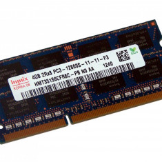Memorie laptop 4GB DDR3 Hynix PC3-12800 1600Mhz HMT351S6CFR8C