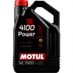 Ulei motor Motul 4100 Power 15W50 4L 4100 POWER 15W50 4L foto