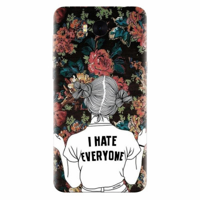 Husa silicon pentru Huawei Y5 2017, I Hate Everyone foto