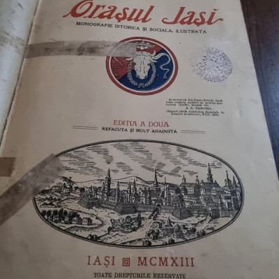 N. A. Bogdan, Orașul Iași. Monografie istorică și socială, ilustrată, Iași, foto