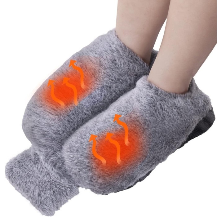 Incalzitor de picioare, Warm Toes, moale si pufos, Potrivit pentru marimi intre 36-41, Design ergonomic, durabilitate