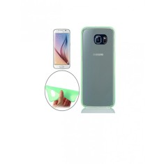 Husa Silicon Samsung Galaxy S6 g920 Clear Green Ultra Thin&nbsp;
