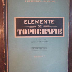 ELEMENTE DE TOPOGRAFIE-I.PETRESCU-BURLOIU