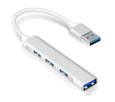 Adaptor Hub USB MRG MGL232, 4x USB, USB 3.0, Multiport 4 in 1 C1111