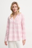 Hollister Co. camasa de pijama femei, culoarea roz, KI346-4055