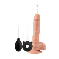 Vibrator Chris Squirt Recharge Flesh 21.5cm