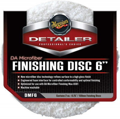 Pad Microfibre Polish Meguiar&amp;#039;s DA Microfiber Finishing Disc, 159mm foto