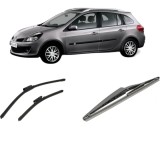 Cumpara ieftin Set 3 stergatoare RENAULT CLIO III Grandtour (KR0/1_) 2007-2014, parbriz si luneta, Bosch Twin-Aerotwin
