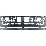 Set 2 bucati, suport numar inmatriculare carbon VOLVO IV