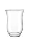 Cumpara ieftin Vază decorativă transparentă din sticlă, model clopot, 13,5x20cm