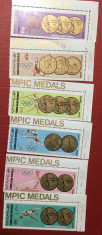 YEMEN 1968 MEDALII - SERIE COMPLETA NESTAMPILATA MNH foto