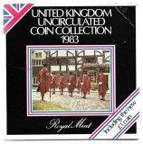 Marea Britanie - 1983 Brilliant Uncirculated Coinage Set - 8 MONEDE, Europa, Cupru-Nichel