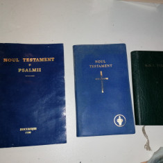 LOT 3 BIBLIE - NOUL TESTAMENT SI PSALMII