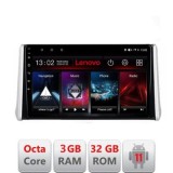 Navigatie Toyota Rav4 2018- D-RAV4 Octa Core cu Android Radio Bluetooth Internet GPS WIFI DSP 3+32 GB 4G KIT-RA v1 LENOVO LITE CarStore Technology