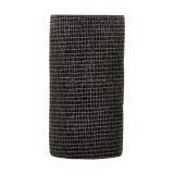 Bandaj pentru copite, Equilastic, negru, 450 &times; 10&nbsp;cm