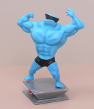 Figurina Squirtle Bodybuilding Muscle Pokemon 17 cm anime