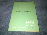 CULTURA LEGUMELOR 1961