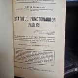 Statutul functionarilor publici - Jean H. Vermeulen