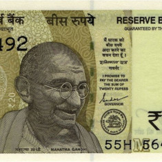 INDIA █ bancnota █ 20 Rupees █ 2021 █ P-110 █ M █ UNC █ necirculata