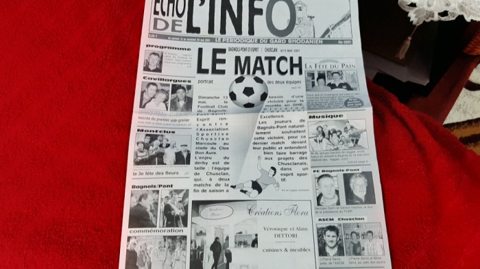 program FC Bagnols-Pont - AS Chusclan