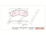 Dr!ve+ DP1010.10.0845 set placute frana,frana disc