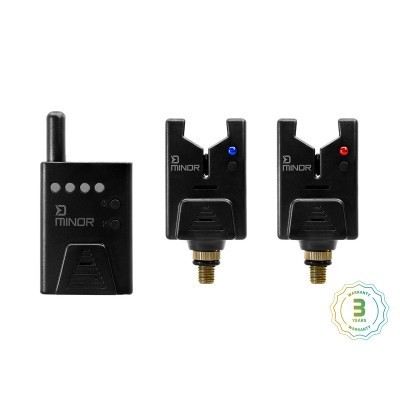 Set avertizori wireless DELPHIN MINOR 2+1, 2 avertizori si statie, valigeta de transport foto