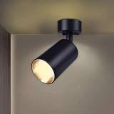 Lustra de tavan Joom cu proiector orientabil 1xGU10, negru mat