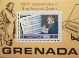 Cumpara ieftin BC33, Grenada 1979, colita aniversara Beethoven