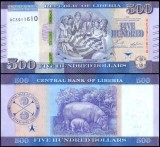Liberia 2024 - 500 dollars, necirculata