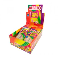 Pachet 12x75g Jeleu Bebeto Super Belts MGR23013 foto