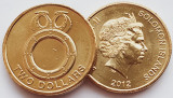 1651 Solomon 2 Dollars 2012 Elizabeth II (4th portrait) km 239 UNC, Australia si Oceania