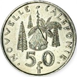 NOUA CALEDONIE 50 FRANCI CFP 2015 , KM 13a , XF +, Australia si Oceania, Cupru-Nichel