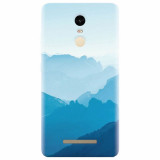 Husa silicon pentru Xiaomi Remdi Note 3, Blue Mountain Crests