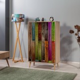 Cumpara ieftin DULAP MULTIFUNCTIONAL Multibox -Multi Purpose Cabinet 10, Stejar Sonoma, 127x36x80 cm