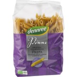Penne Integrale Gr&acirc;u Dur Bio Dennree Eco - Paste Sănătoase din Cereale Ecologice