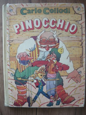 CARLO COLLODI - PINOCCHIO ( ilustratii I. ZLOBIN ) - 1991 foto