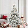 VidaXL Brad de Crăciun artificial cu 300 LED Verde 180 cm PE și PVC 3397612