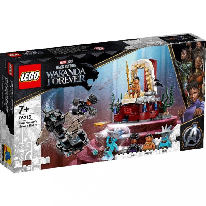 Lego super heroes sala tronului regelui namor 76213