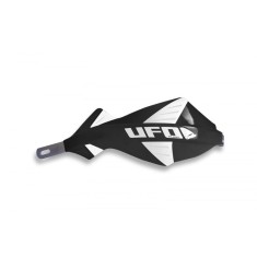 MBS Protectii maini UFO Plast Discover, oversize, ghidon D.28mm, negru/alb, Cod Produs: PM01654001