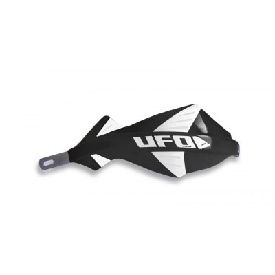 MBS Protectii maini UFO Plast Discover, oversize, ghidon D.28mm, negru/alb, Cod Produs: PM01654001 foto