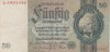 Bancnota Germania 50 Reichsmark 1929 - P182a VF ( vezi descriere )