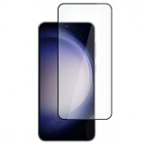 Folie Sticla Securizata Samsung Galaxy S23 Plus, Protectie Ecran 9H, Anti Zgarieturi, Transparenta, Neagra