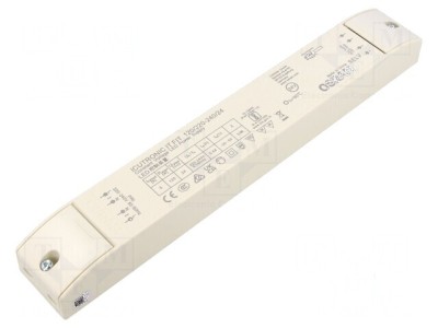 Alimentator pulsatoriu LED 120W 24VDC 220-240VAC IP20 90% foto