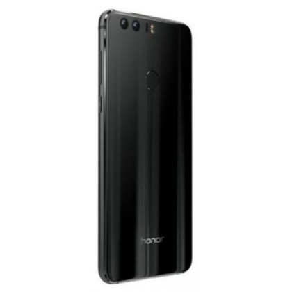 Capac Baterie Negru cu geam camera geam blitz si senzor amprenta, Huawei Honor 8 , Swap