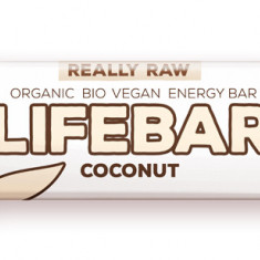 Lifebar Baton cu Nuca de Cocos Raw Bio Lifefood 47gr