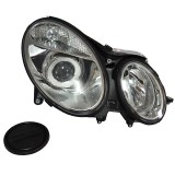 Far Mercedes Clasa E (W211) 03.2002-06.2006 TYC partea Dreapta, tip bec H7+H7 fara motoras, far tip Hella
