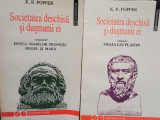 K. R. Popper - Societatea deschisa si dusmanii ei, 2 vol. (1992)