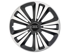 Set 4 Capace Roti Terra Gri-Negru R15, pentru gama auto Audi