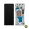 Display cu Touchscreen Motorola Edge 30 Ultra cu Rama Alb (Starlight White) Service Pack 5D68C21453